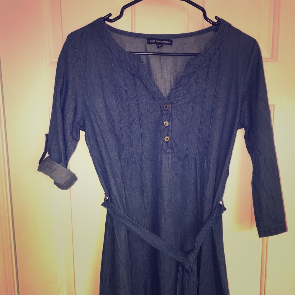 Casual Denim Dress